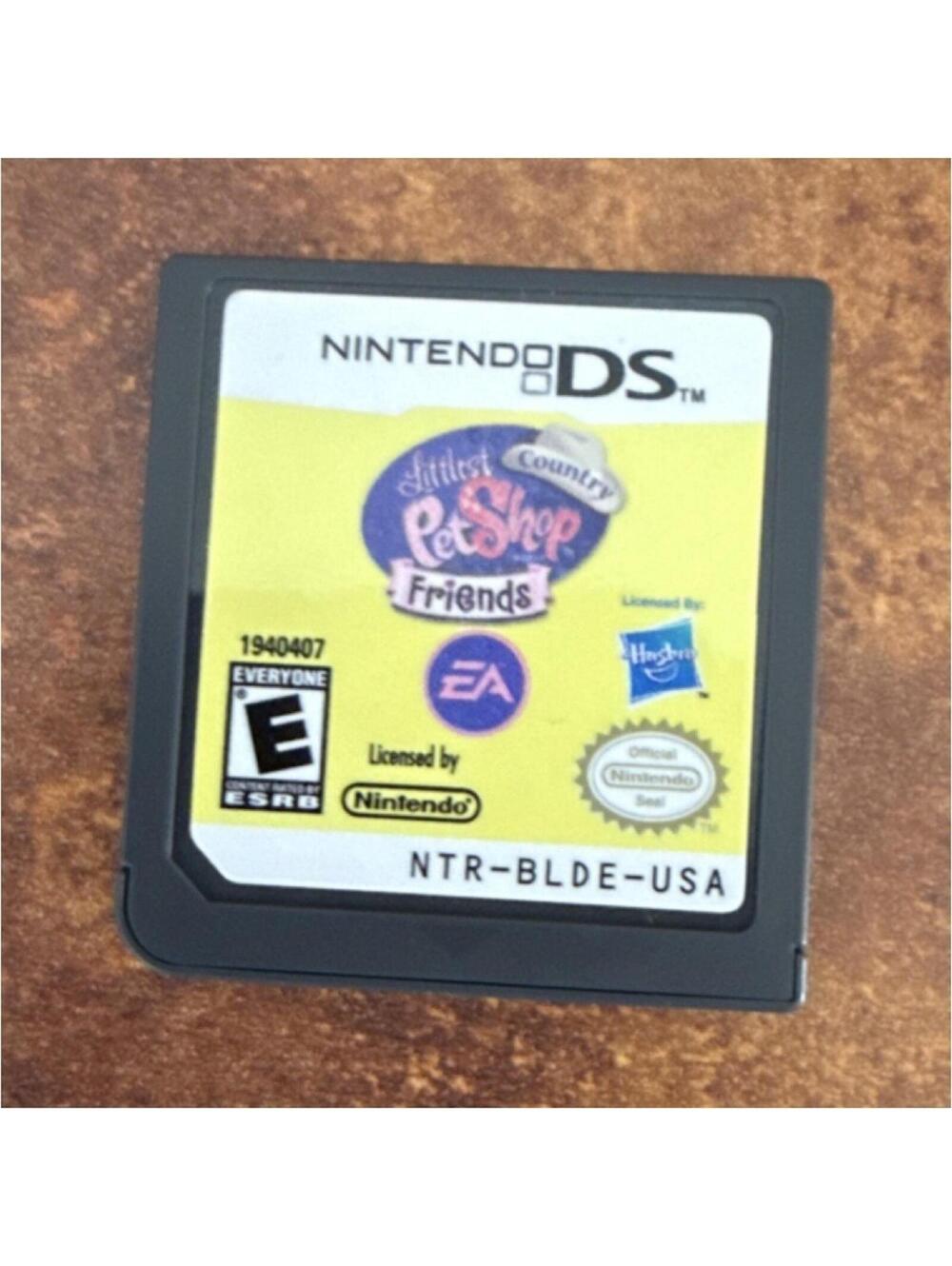 Nintendo DS Littlest Pet Shop Country Friends EA Manual Simulation NTSC-U/C